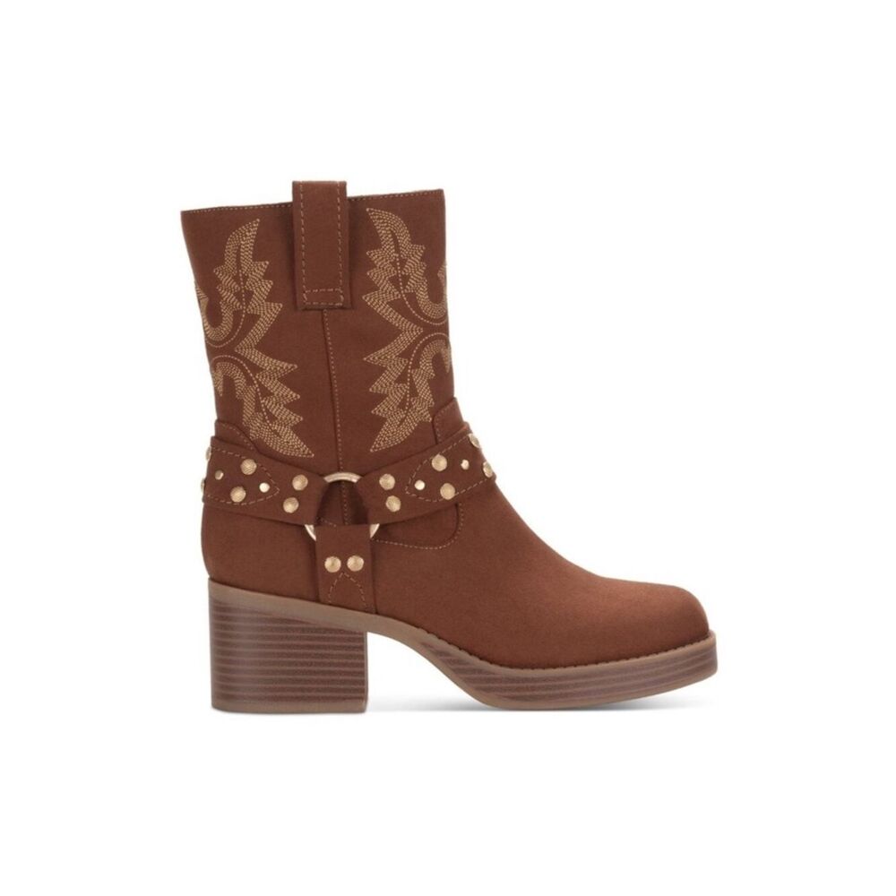 Sun & Stone Norahh Moto Midshaft Booties New in Box $129 - Picture 3 of 6